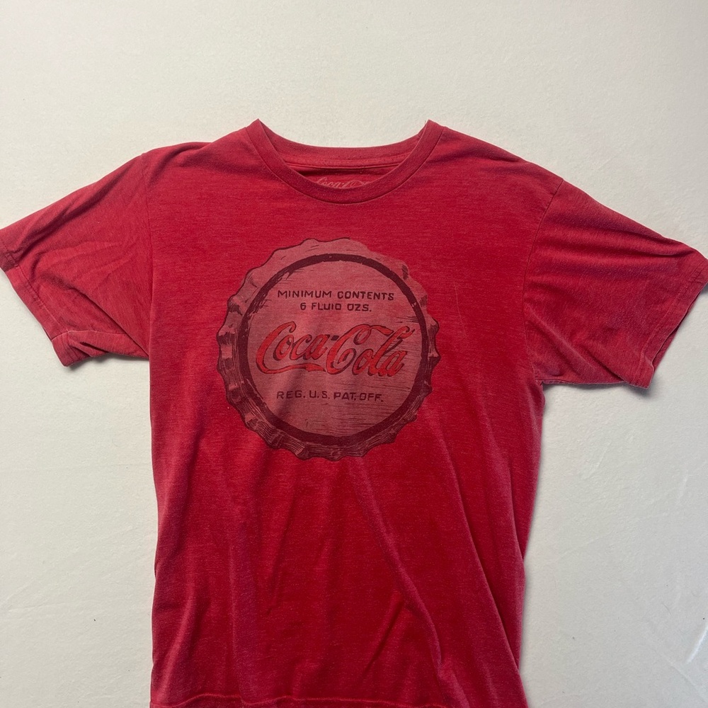 Coca Cola Vintage Red Short Sleeve Tee